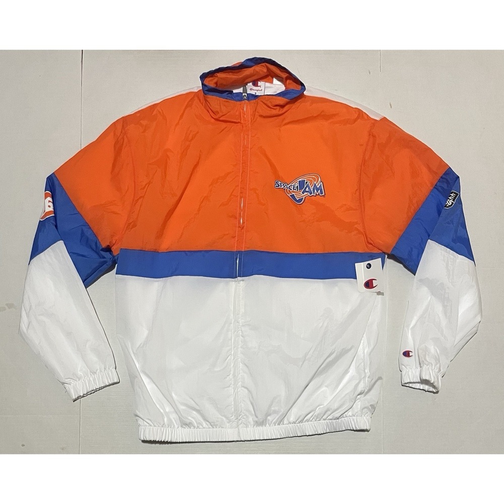Champion Space Jam Tune Squad Windbreaker Jacket NWT Michael Jordan Mens Small